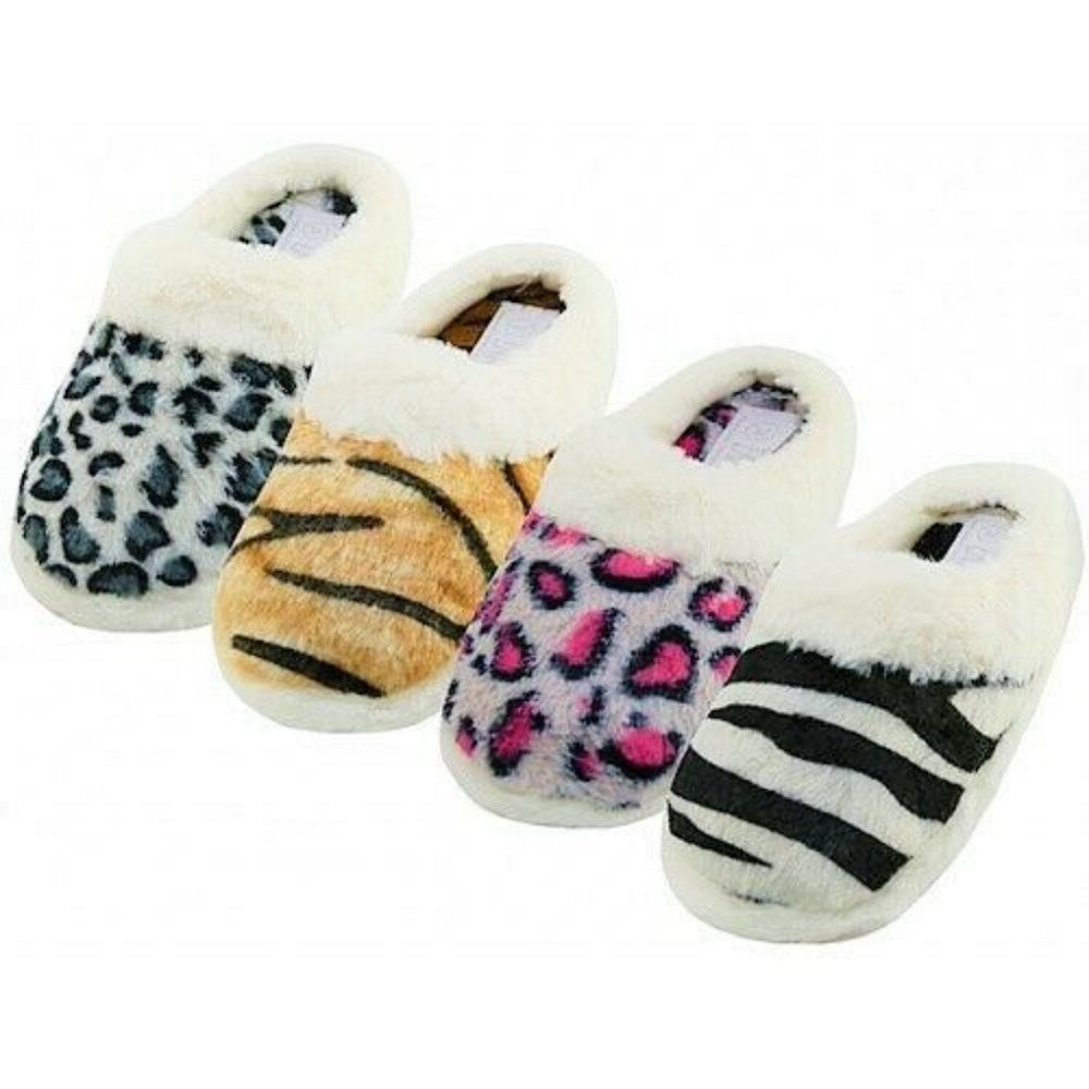 Plush Women's Soft Furry Slippers Pick Any Color